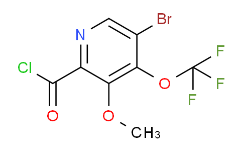 AM25929 | 1803956-68-4 | 5-Bromo-3-methoxy-4-(trifluoromethoxy)pyridine-2-carbonyl chloride