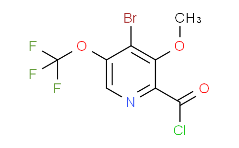AM25938 | 1804579-86-9 | 4-Bromo-3-methoxy-5-(trifluoromethoxy)pyridine-2-carbonyl chloride