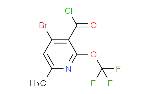 AM25941 | 1804605-04-6 | 4-Bromo-6-methyl-2-(trifluoromethoxy)pyridine-3-carbonyl chloride