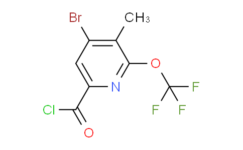 AM25942 | 1803602-29-0 | 4-Bromo-3-methyl-2-(trifluoromethoxy)pyridine-6-carbonyl chloride