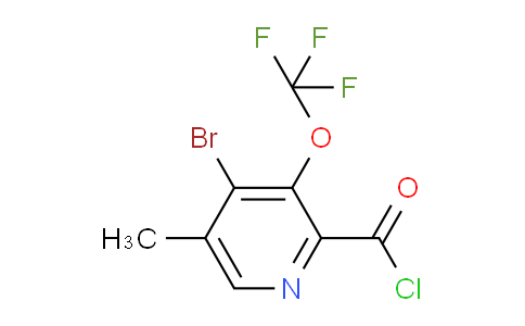 AM25943 | 1804392-42-4 | 4-Bromo-5-methyl-3-(trifluoromethoxy)pyridine-2-carbonyl chloride