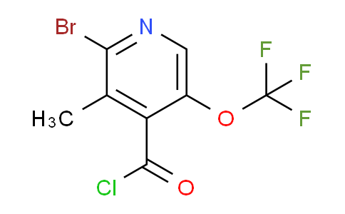 AM25945 | 1804652-03-6 | 2-Bromo-3-methyl-5-(trifluoromethoxy)pyridine-4-carbonyl chloride
