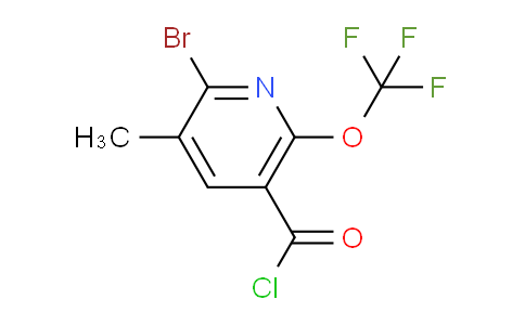 AM25947 | 1806213-07-9 | 2-Bromo-3-methyl-6-(trifluoromethoxy)pyridine-5-carbonyl chloride