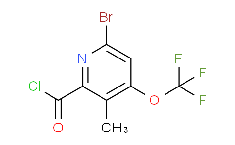 AM25956 | 1803577-08-3 | 6-Bromo-3-methyl-4-(trifluoromethoxy)pyridine-2-carbonyl chloride