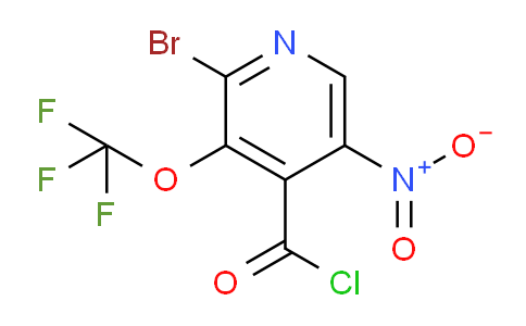 AM25957 | 1804006-05-0 | 2-Bromo-5-nitro-3-(trifluoromethoxy)pyridine-4-carbonyl chloride
