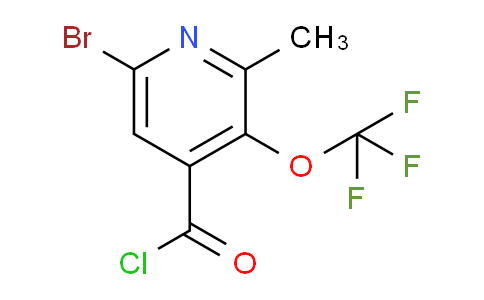 AM25962 | 1803577-16-3 | 6-Bromo-2-methyl-3-(trifluoromethoxy)pyridine-4-carbonyl chloride