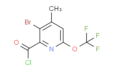 AM25968 | 1806148-79-7 | 3-Bromo-4-methyl-6-(trifluoromethoxy)pyridine-2-carbonyl chloride