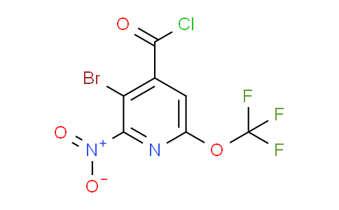AM25977 | 1806125-49-4 | 3-Bromo-2-nitro-6-(trifluoromethoxy)pyridine-4-carbonyl chloride