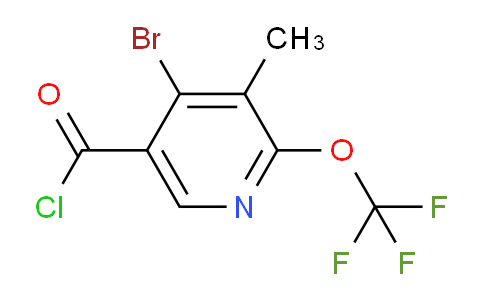 AM25978 | 1806213-22-8 | 4-Bromo-3-methyl-2-(trifluoromethoxy)pyridine-5-carbonyl chloride