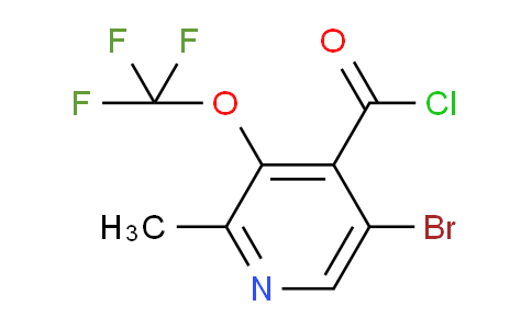 AM25982 | 1804002-52-5 | 5-Bromo-2-methyl-3-(trifluoromethoxy)pyridine-4-carbonyl chloride