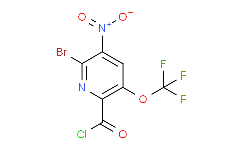 AM25991 | 1806188-90-8 | 2-Bromo-3-nitro-5-(trifluoromethoxy)pyridine-6-carbonyl chloride