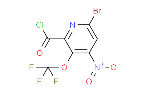 AM25995 | 1804619-26-8 | 6-Bromo-4-nitro-3-(trifluoromethoxy)pyridine-2-carbonyl chloride
