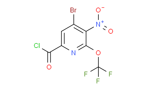 AM26001 | 1803999-96-3 | 4-Bromo-3-nitro-2-(trifluoromethoxy)pyridine-6-carbonyl chloride
