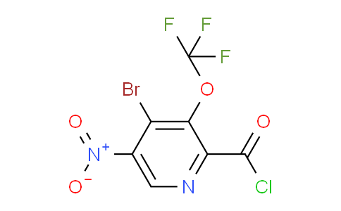 AM26002 | 1806195-36-7 | 4-Bromo-5-nitro-3-(trifluoromethoxy)pyridine-2-carbonyl chloride