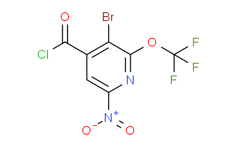 AM26007 | 1803914-88-6 | 3-Bromo-6-nitro-2-(trifluoromethoxy)pyridine-4-carbonyl chloride