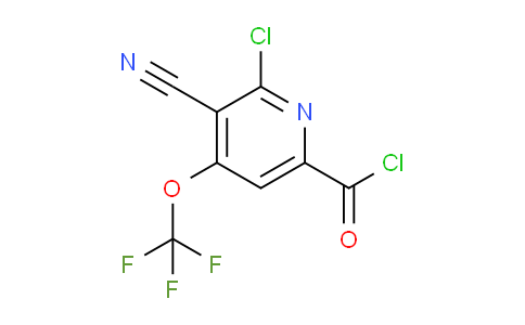 AM26008 | 1804782-29-3 | 2-Chloro-3-cyano-4-(trifluoromethoxy)pyridine-6-carbonyl chloride