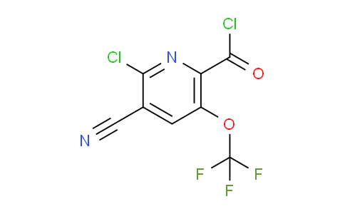 AM26010 | 1804789-39-6 | 2-Chloro-3-cyano-5-(trifluoromethoxy)pyridine-6-carbonyl chloride
