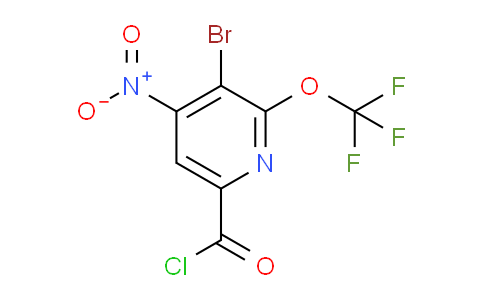 AM26014 | 1804570-27-1 | 3-Bromo-4-nitro-2-(trifluoromethoxy)pyridine-6-carbonyl chloride