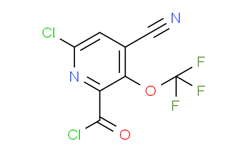 AM26015 | 1804782-53-3 | 6-Chloro-4-cyano-3-(trifluoromethoxy)pyridine-2-carbonyl chloride