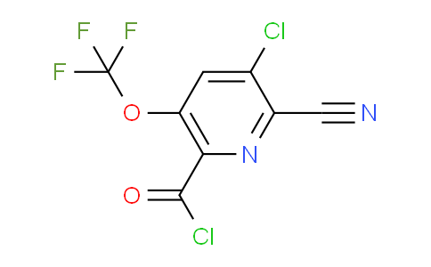 AM26027 | 1806197-72-7 | 3-Chloro-2-cyano-5-(trifluoromethoxy)pyridine-6-carbonyl chloride