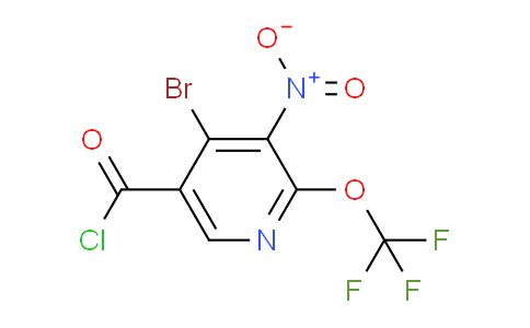 AM26031 | 1804570-53-3 | 4-Bromo-3-nitro-2-(trifluoromethoxy)pyridine-5-carbonyl chloride