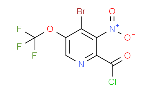 AM26032 | 1806125-68-7 | 4-Bromo-3-nitro-5-(trifluoromethoxy)pyridine-2-carbonyl chloride