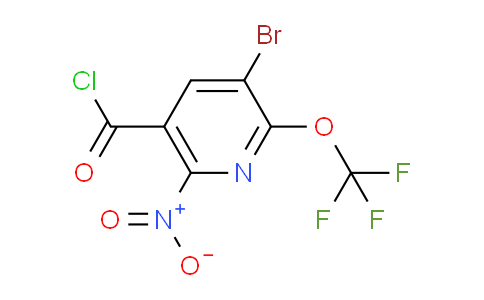 AM26036 | 1806125-75-6 | 3-Bromo-6-nitro-2-(trifluoromethoxy)pyridine-5-carbonyl chloride