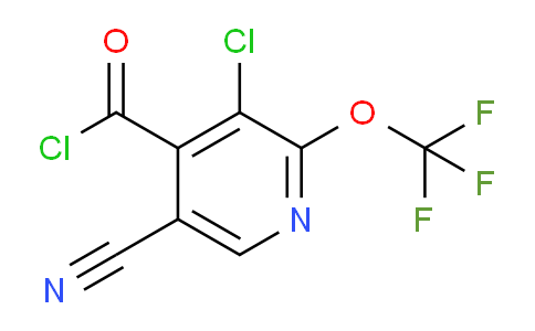 AM26038 | 1804783-05-8 | 3-Chloro-5-cyano-2-(trifluoromethoxy)pyridine-4-carbonyl chloride