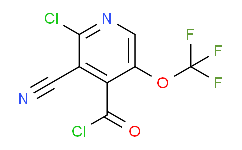 AM26039 | 1806167-29-2 | 2-Chloro-3-cyano-5-(trifluoromethoxy)pyridine-4-carbonyl chloride