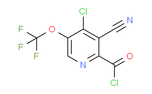 AM26048 | 1804631-23-9 | 4-Chloro-3-cyano-5-(trifluoromethoxy)pyridine-2-carbonyl chloride