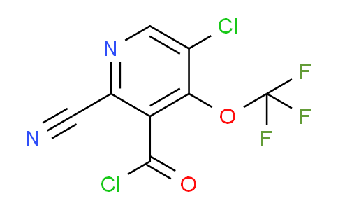 AM26052 | 1804550-67-1 | 5-Chloro-2-cyano-4-(trifluoromethoxy)pyridine-3-carbonyl chloride