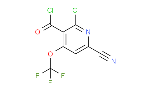 AM26053 | 1804789-45-4 | 2-Chloro-6-cyano-4-(trifluoromethoxy)pyridine-3-carbonyl chloride