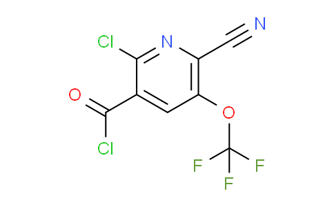 AM26055 | 1803911-60-5 | 2-Chloro-6-cyano-5-(trifluoromethoxy)pyridine-3-carbonyl chloride