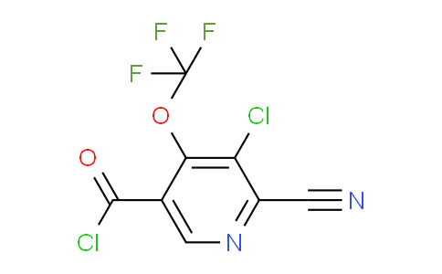 AM26057 | 1804782-69-1 | 3-Chloro-2-cyano-4-(trifluoromethoxy)pyridine-5-carbonyl chloride