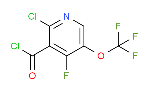 AM26062 | 1804598-82-0 | 2-Chloro-4-fluoro-5-(trifluoromethoxy)pyridine-3-carbonyl chloride