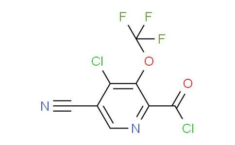 AM26071 | 1804789-54-5 | 4-Chloro-5-cyano-3-(trifluoromethoxy)pyridine-2-carbonyl chloride
