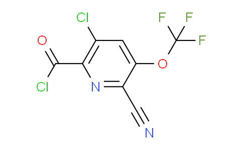 AM26074 | 1804783-69-4 | 5-Chloro-2-cyano-3-(trifluoromethoxy)pyridine-6-carbonyl chloride