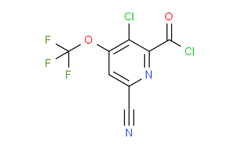 AM26075 | 1804631-31-9 | 3-Chloro-6-cyano-4-(trifluoromethoxy)pyridine-2-carbonyl chloride