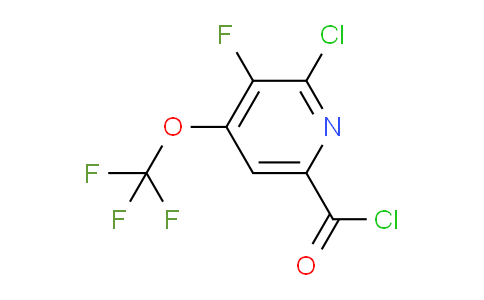 AM26081 | 1804640-54-7 | 2-Chloro-3-fluoro-4-(trifluoromethoxy)pyridine-6-carbonyl chloride