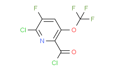 AM26082 | 1803908-24-8 | 2-Chloro-3-fluoro-5-(trifluoromethoxy)pyridine-6-carbonyl chloride