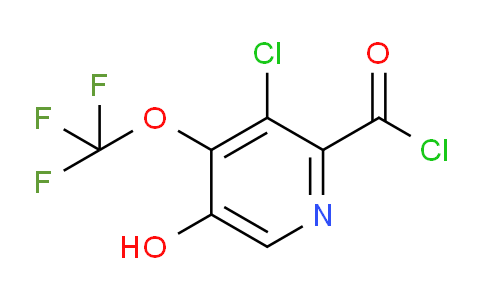 AM26108 | 1804395-91-2 | 3-Chloro-5-hydroxy-4-(trifluoromethoxy)pyridine-2-carbonyl chloride