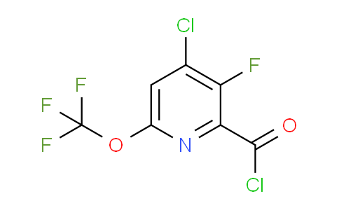 AM26121 | 1804762-91-1 | 4-Chloro-3-fluoro-6-(trifluoromethoxy)pyridine-2-carbonyl chloride