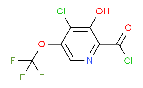 AM26123 | 1803602-58-5 | 4-Chloro-3-hydroxy-5-(trifluoromethoxy)pyridine-2-carbonyl chloride