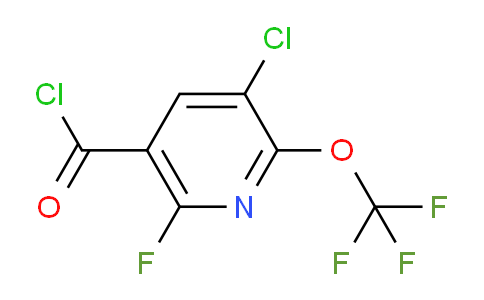 AM26125 | 1803963-99-6 | 3-Chloro-6-fluoro-2-(trifluoromethoxy)pyridine-5-carbonyl chloride