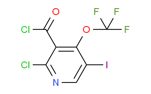 AM26144 | 1806235-75-5 | 2-Chloro-5-iodo-4-(trifluoromethoxy)pyridine-3-carbonyl chloride