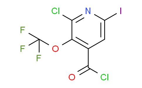 AM26147 | 1804800-27-8 | 2-Chloro-6-iodo-3-(trifluoromethoxy)pyridine-4-carbonyl chloride