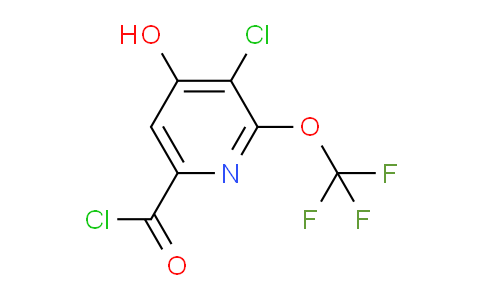 AM26150 | 1803602-37-0 | 3-Chloro-4-hydroxy-2-(trifluoromethoxy)pyridine-6-carbonyl chloride