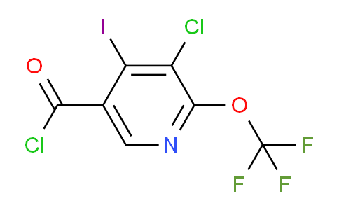AM26153 | 1803928-13-3 | 3-Chloro-4-iodo-2-(trifluoromethoxy)pyridine-5-carbonyl chloride