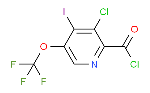 AM26155 | 1804686-22-3 | 3-Chloro-4-iodo-5-(trifluoromethoxy)pyridine-2-carbonyl chloride