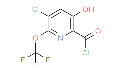 AM26156 | 1803689-43-1 | 3-Chloro-5-hydroxy-2-(trifluoromethoxy)pyridine-6-carbonyl chloride
